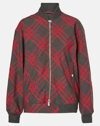 Burberry Bomber Burberry Check Multicolore