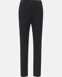 Joseph Pantaloni Coleman in misto cotone Nero