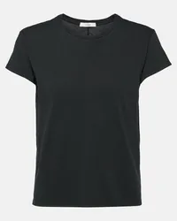 The Row T-shirt Tori in jersey di cotone Nero