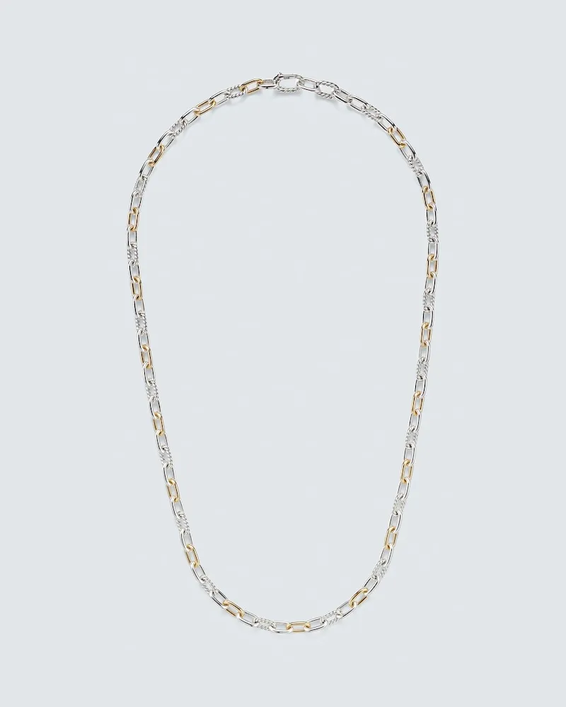 David Yurman Collana DY MadisonÂ® 925 in argento sterling e oro 18kt Argento