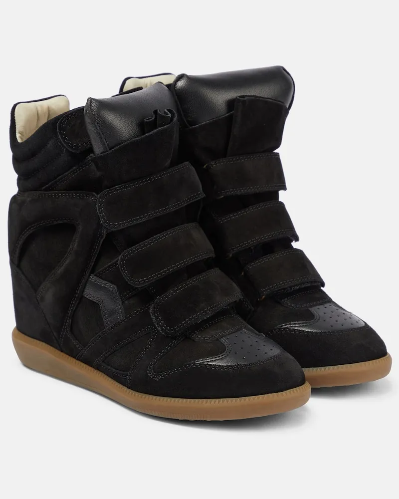 Isabel Marant Sneakers Bekett in suede Nero
