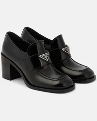 Prada Pumps mocassino Chocolate Flow in pelle Nero