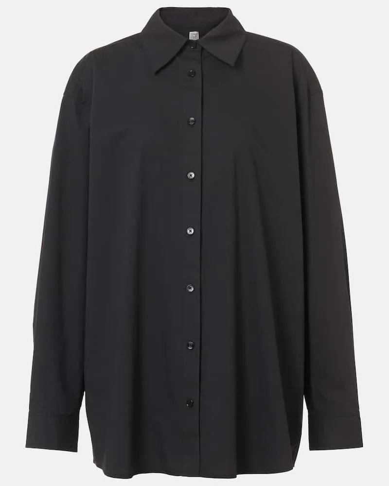 Totême Camicia in cotone Nero