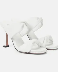 Aquazzura Sandali Twinst 95 in pelle Bianco