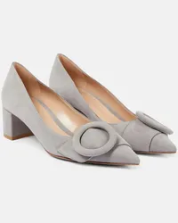 Gianvito Rossi Pumps Venezia 45 in suede Grigio