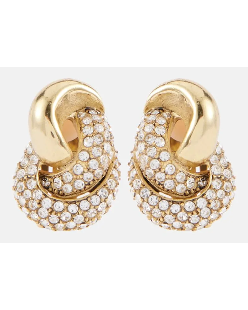 Oscar de la Renta Orecchini a clip Love Knot 2.0 Oro