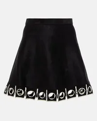 Alaïa Alaïa Minigonna con cut-out Nero