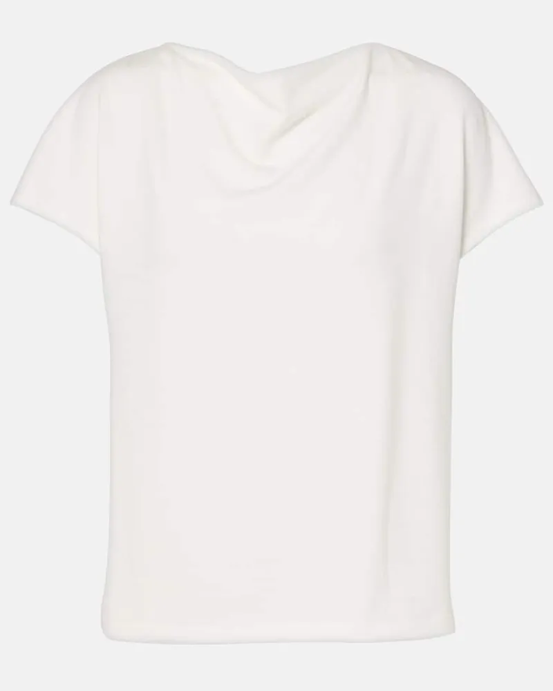 Vince T-shirt in maglia Bianco