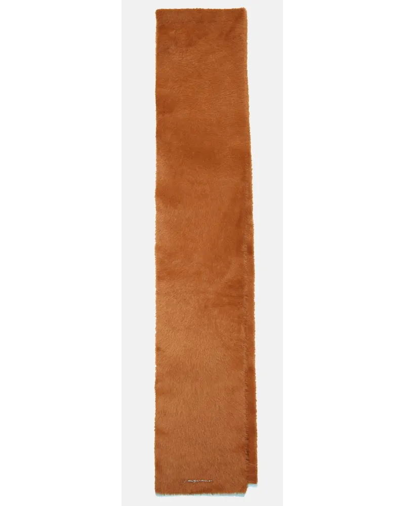 Jacquemus Sciarpa Neve Marrone