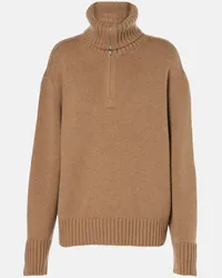 Loro Piana Pullover Parksville in cashmere Marrone