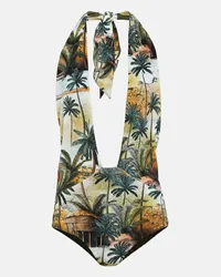 Johanna Ortiz Costume intero Hidden Paradise Multicolore