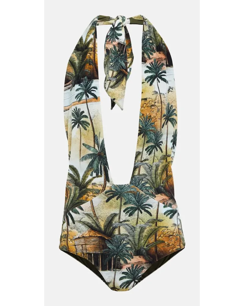 Johanna Ortiz Costume intero Hidden Paradise Multicolore