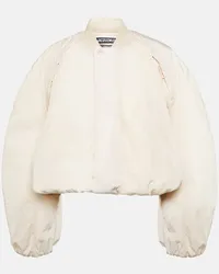 Jacquemus Bomber cropped Le Bomber Bahia Bianco