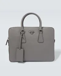 Prada Ventiquattrore in pelle saffiano Grigio