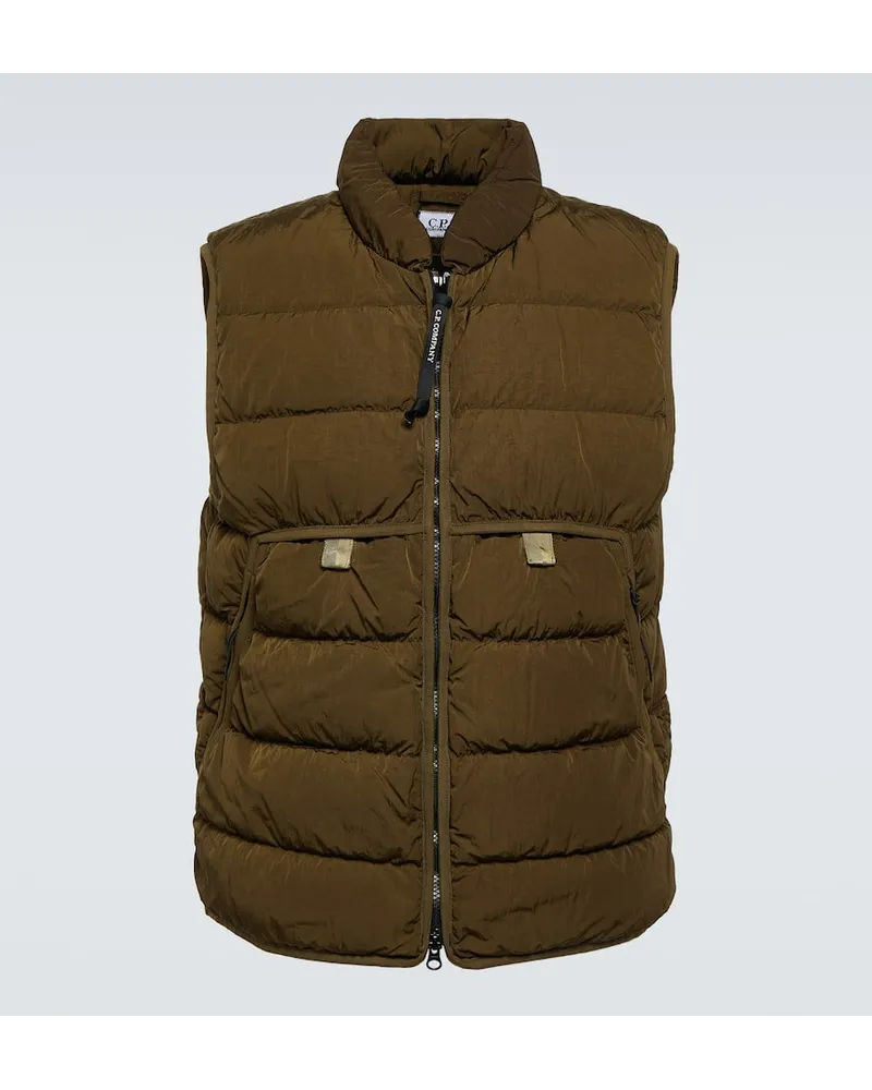 C.P. Company Gilet imbottito Eco-Chrome R Verde
