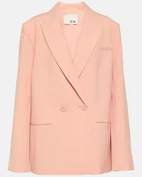 SIR Blazer oversize Dario in misto lana Rosa