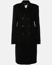 SPORTMAX Cappotto Morgana in lana vergine Nero