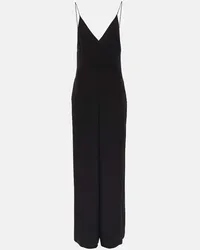 Valentino Garavani Jumpsuit di seta Nero