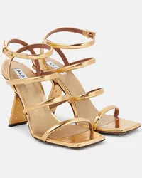 Alaïa Alaïa Sandali Perfo in pelle Oro