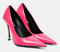 Versace Pumps Pin-Point in pelle Rosa