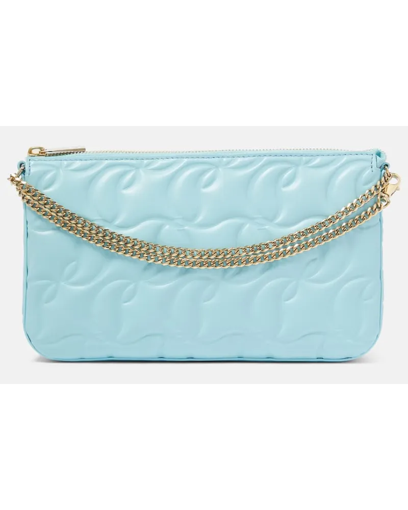 Christian Louboutin Borsa a tracolla Loubila in pelle Blu