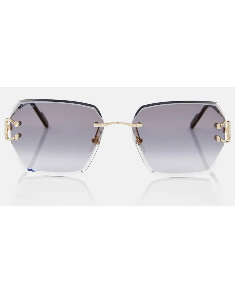 Cartier Occhiali da sole Signature C de Cartier Oro