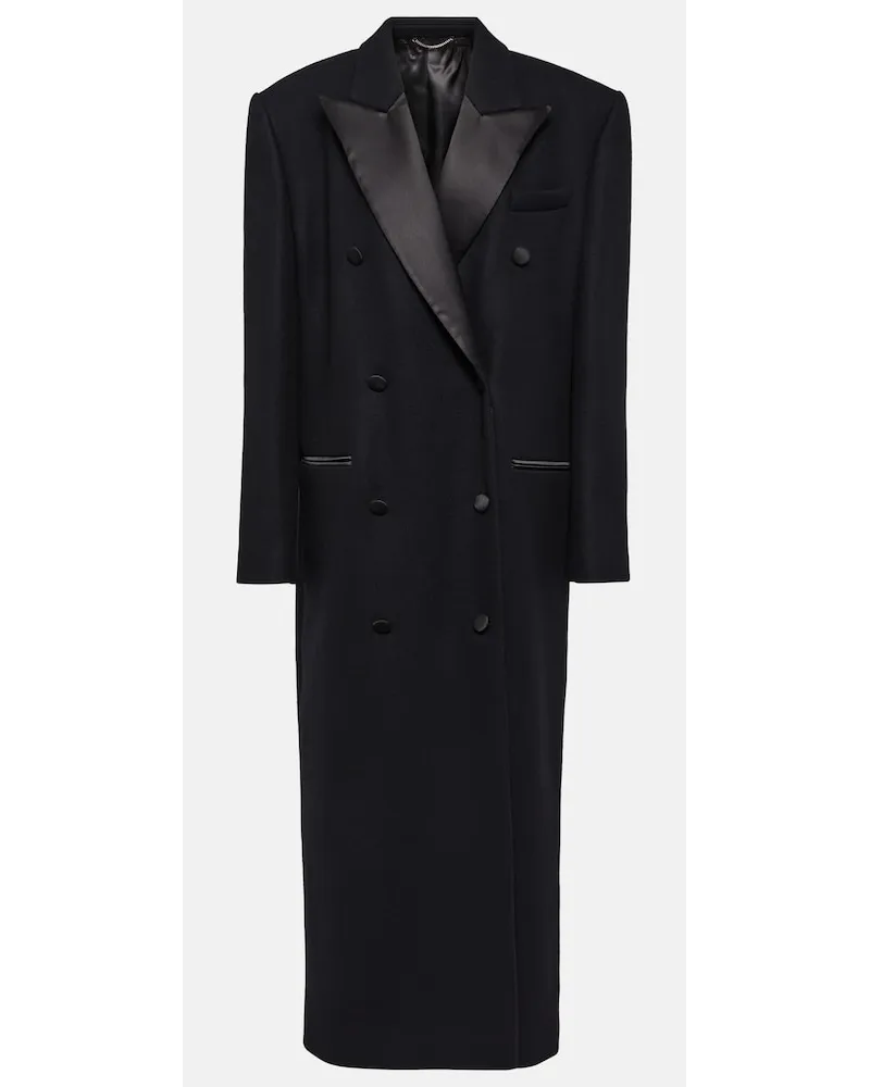 Magda Butrym Cappotto in misto lana Nero