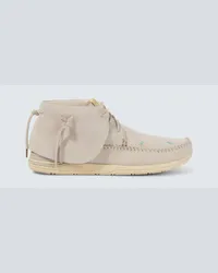 Visvim Sneakers FBT Lhamo-Folk in suede Beige