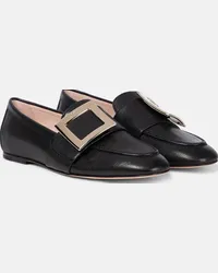 Roger Vivier Mocassini Viv' Driver in pelle Nero