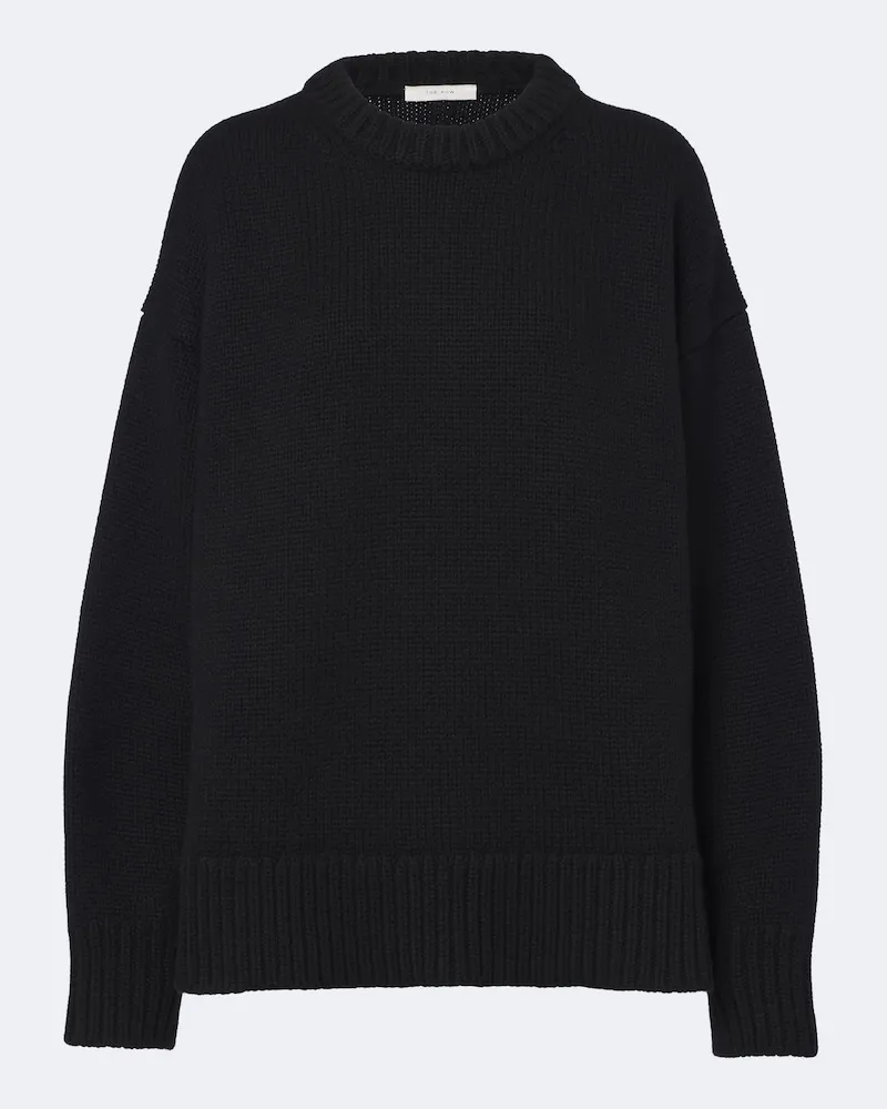 The Row Pullover Ophelia in lana e cashmere Nero