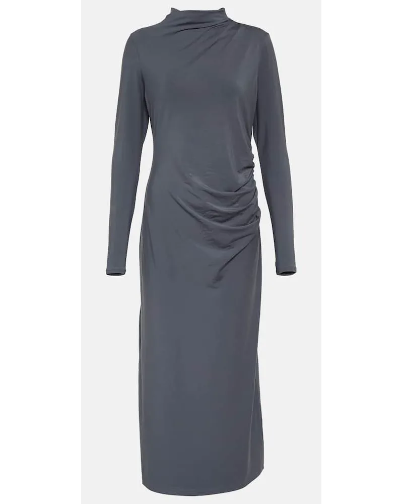 Vince Abito midi in jersey Blu