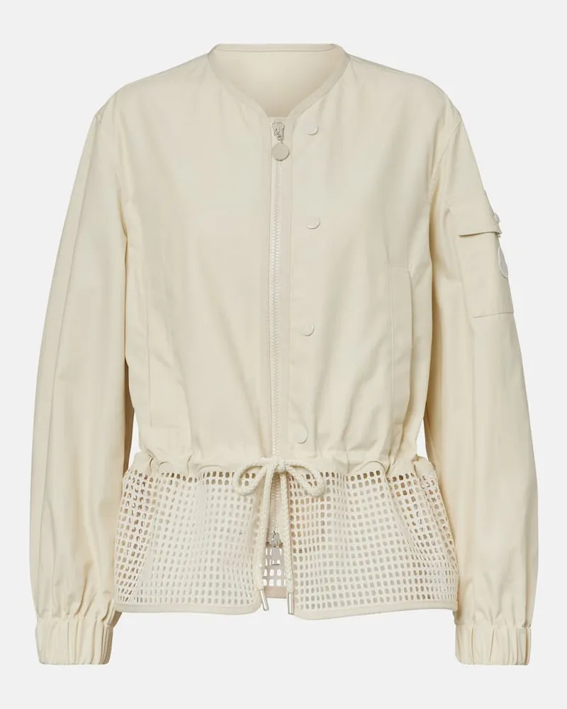 Moncler Giacca Rochecotte in sangallo Bianco