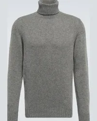 Loro Piana Pullover dolcevita in cashmere Grigio