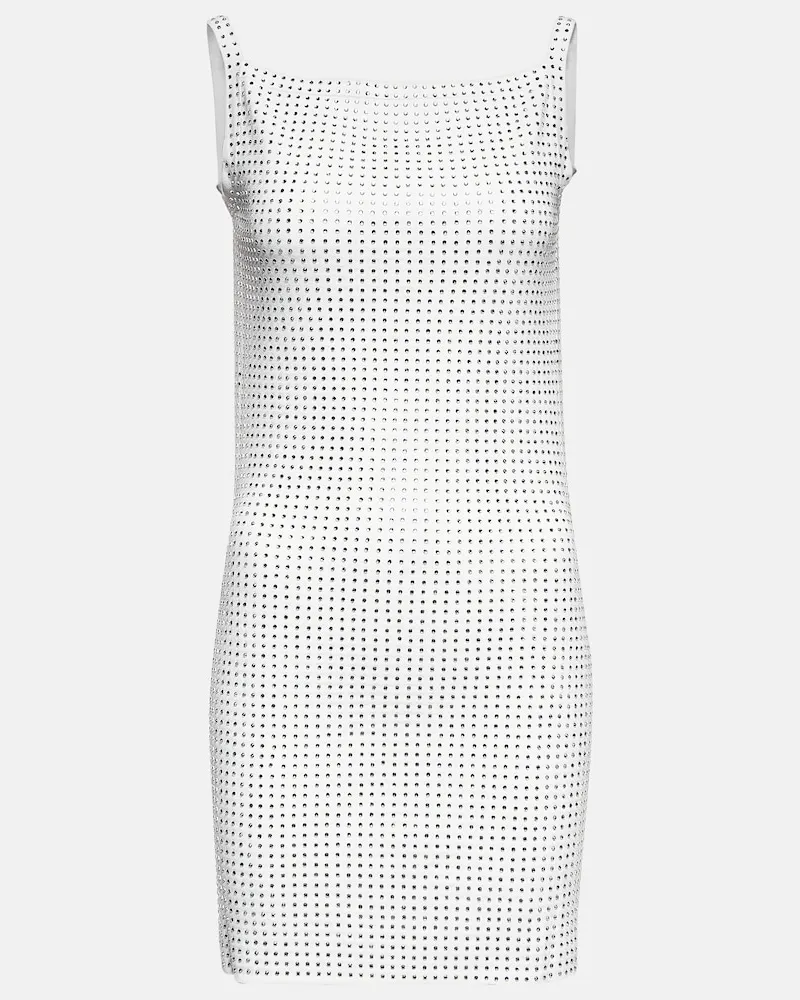 Aya Muse Miniabito Pelina con cristalli Bianco