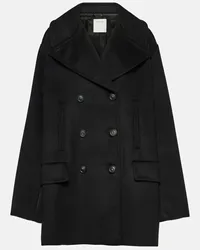 SPORTMAX Cappotto Martora in lana Nero