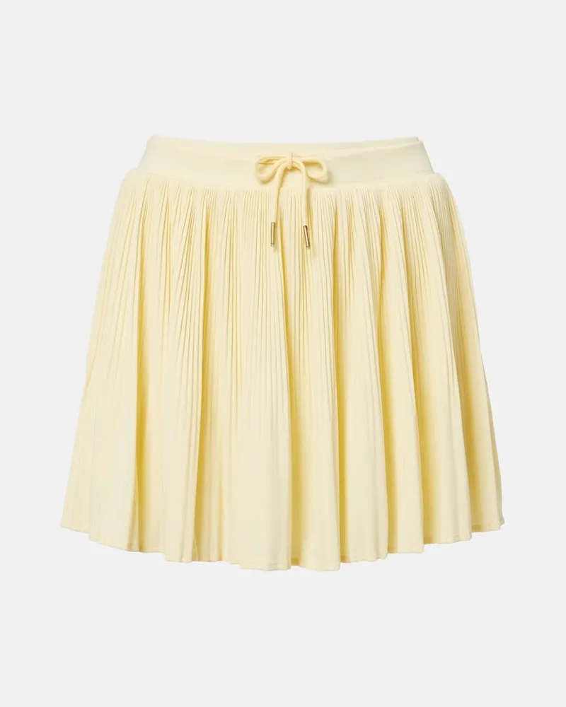 Varley Gonna pantalone Davina plissé Giallo