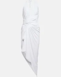 Alexandre Vauthier Abito midi asimmetrico Bianco