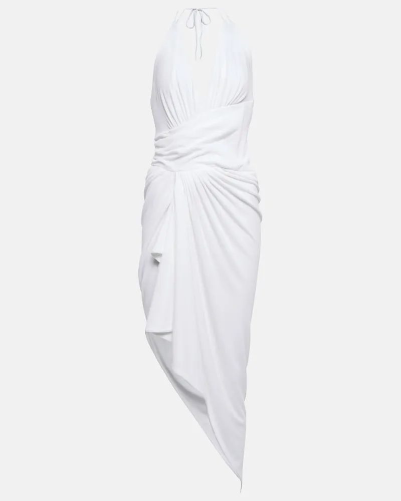 Alexandre Vauthier Abito midi asimmetrico Bianco