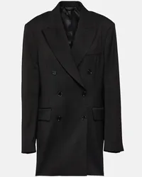 Acne Studios Blazer doppiopetto Nero