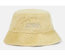 Cappello da pescatore Denji in lana con ricamo