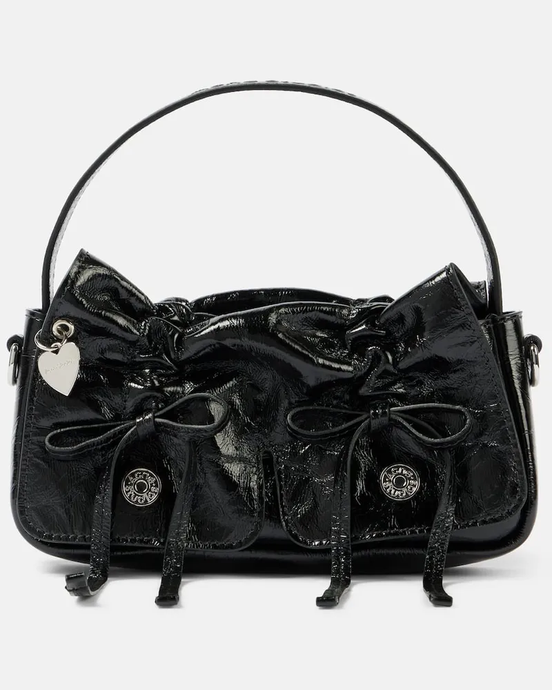 Acne Studios Borsa a spalla Multipocket in pelle Nero