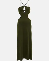 Johanna Ortiz Abito lungo con cut-out Verde