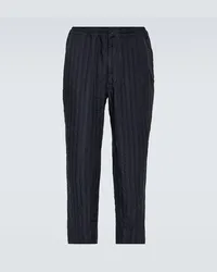 Comme des Garçons Comme des Garçons Homme Deux Pantaloni regular a righe Blu