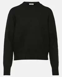 Jil Sander Pullover in lana Nero