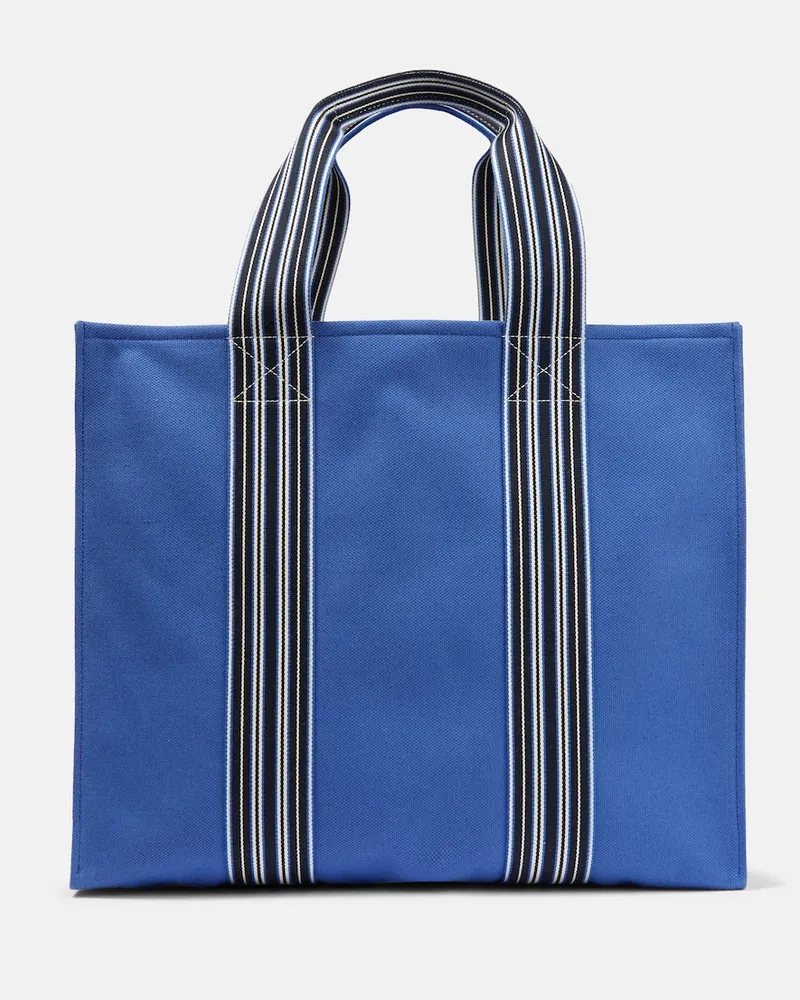 Loro Piana Borsa The Suitcase in canvas Multicolore