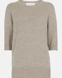 extreme cashmere Pullover n°63 Well in misto cashmere Beige