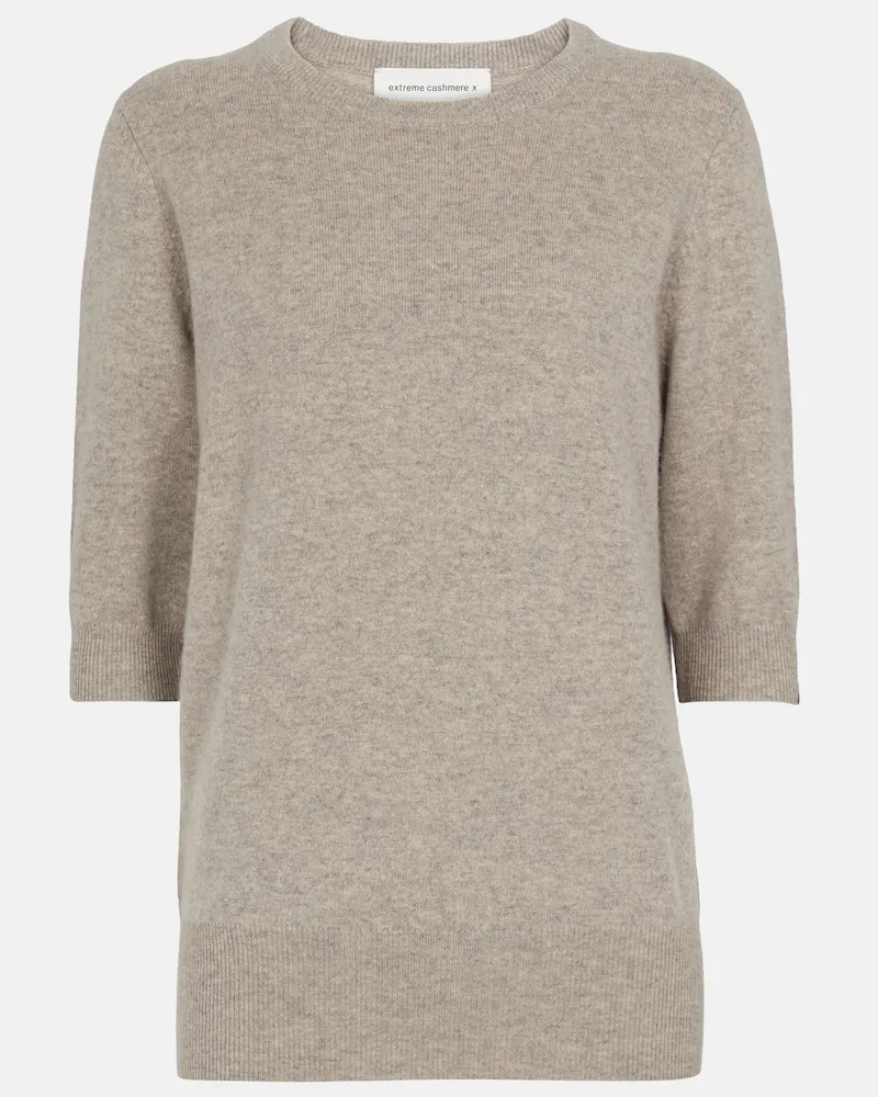 extreme cashmere Pullover n°63 Well in misto cashmere Beige