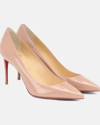 Christian Louboutin Pumps Kate 85 in vernice Beige