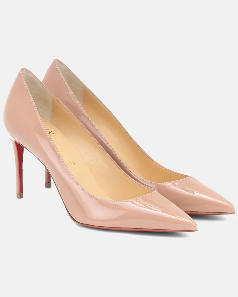 Christian Louboutin Pumps Kate 85 in vernice Beige