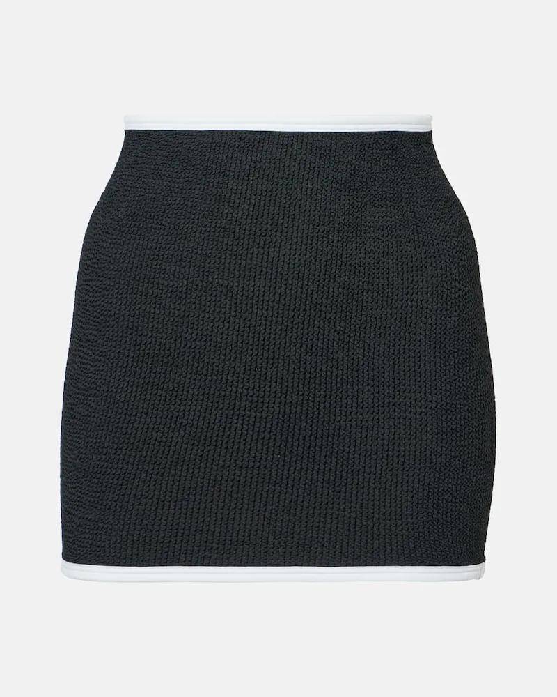 Hunza G Minigonna Swimskirt Nero